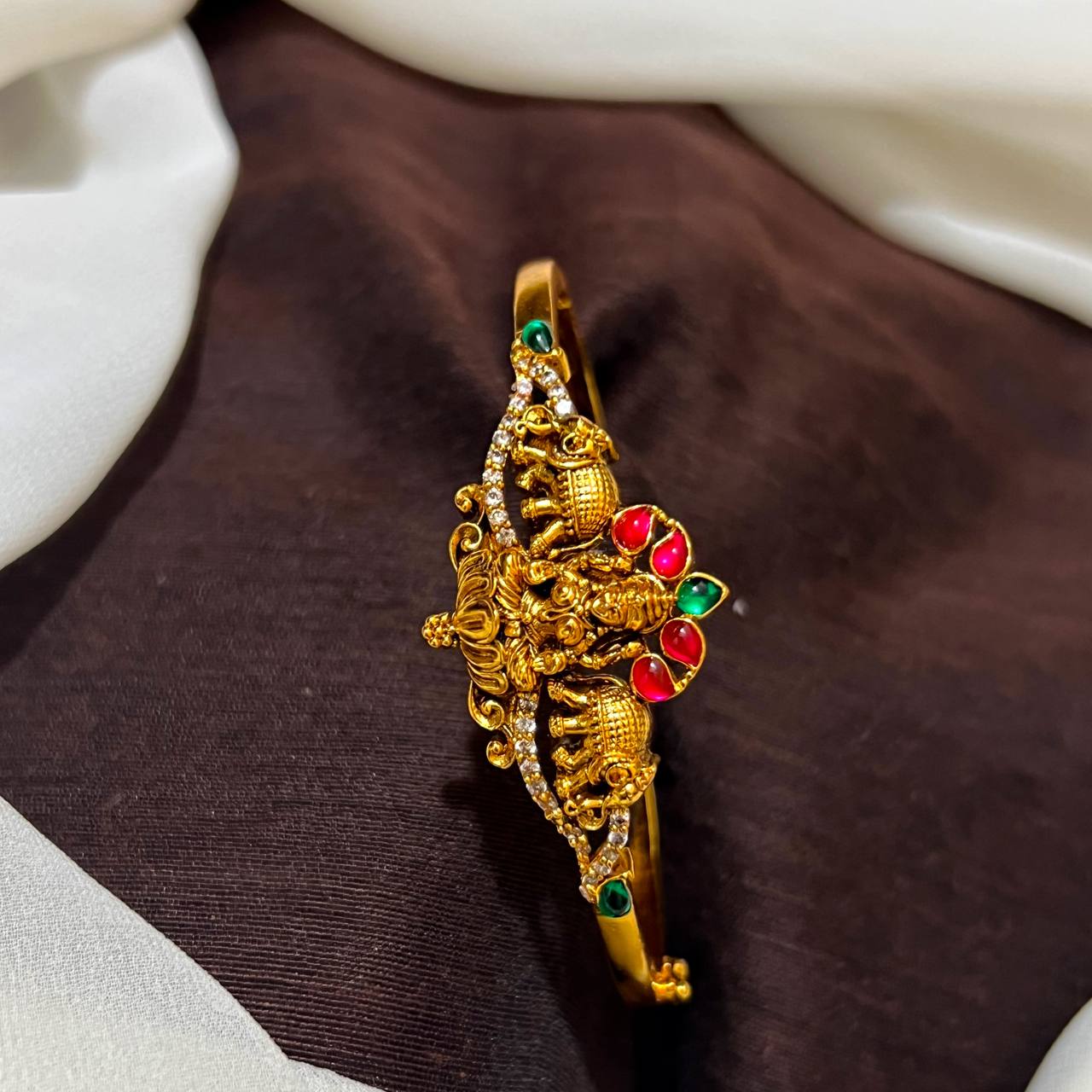 Jadau Lakshmi Nakshi Braclet - BG00700