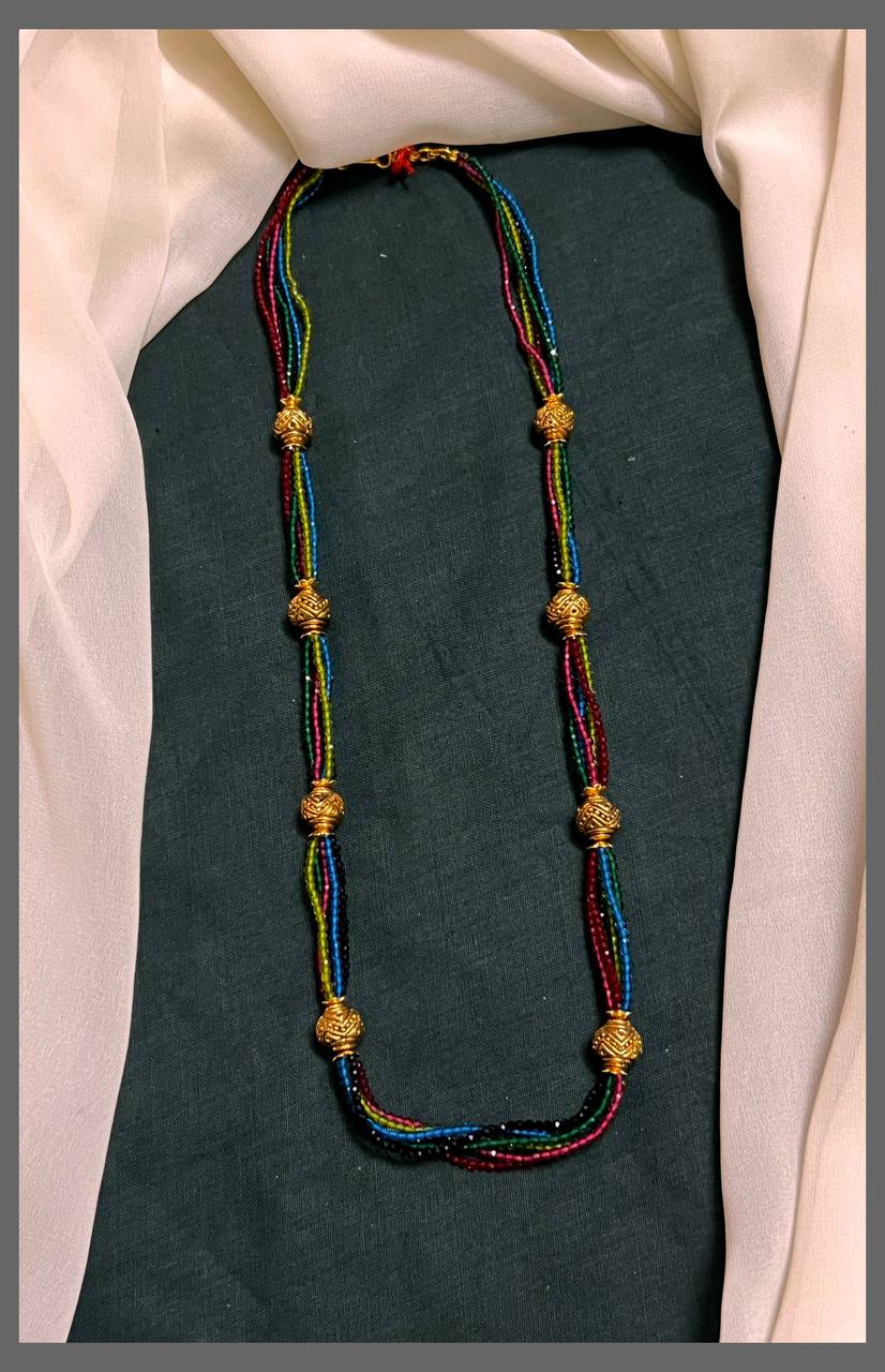 Crystal 5 Layer Multi colour Pearl Haram - PB00386