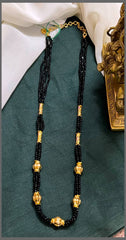 Black and Gold Beads Haram - PB00443