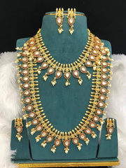 Kempu Mango Bridal Set - BR0063
