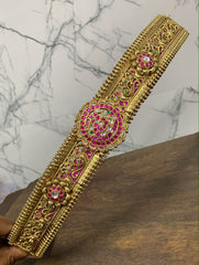 Nakshi Jadau Temple Collection Waist Belt - WB0056