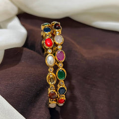 Antique Navarathna Bangles - BG00697
