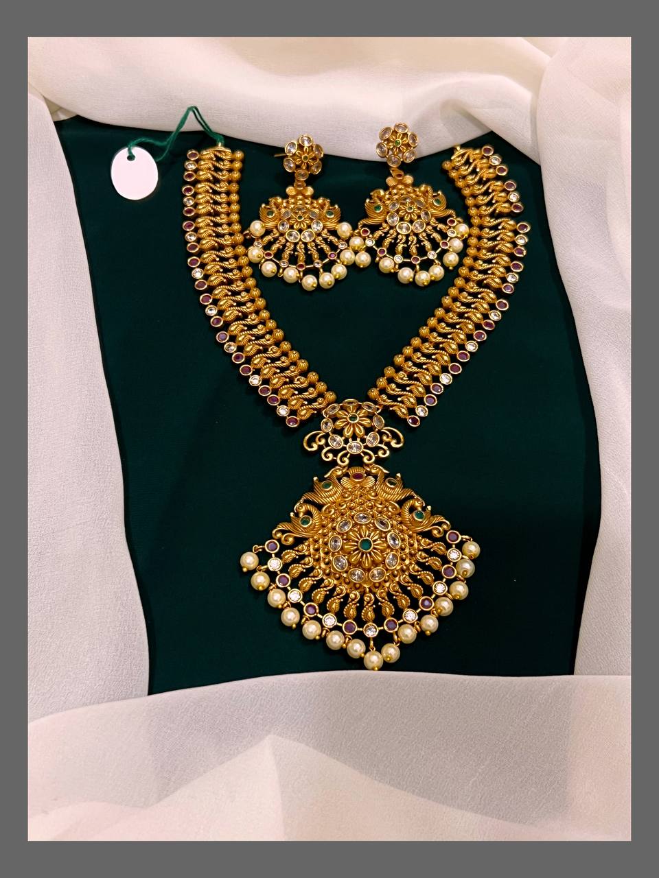 Beautiful Necklace In Nakshi - NN00280