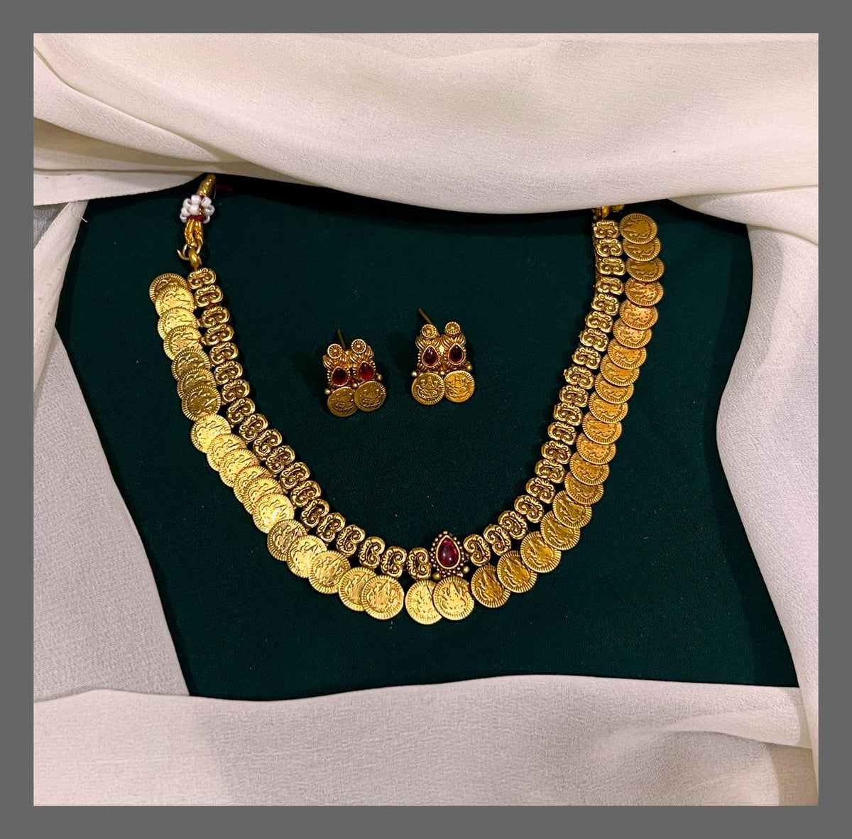 Antique Kasu Lakshmi Necklace - NN00491