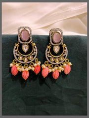 Beautiful  Victorian Hanging With Coral Beads - VE00201