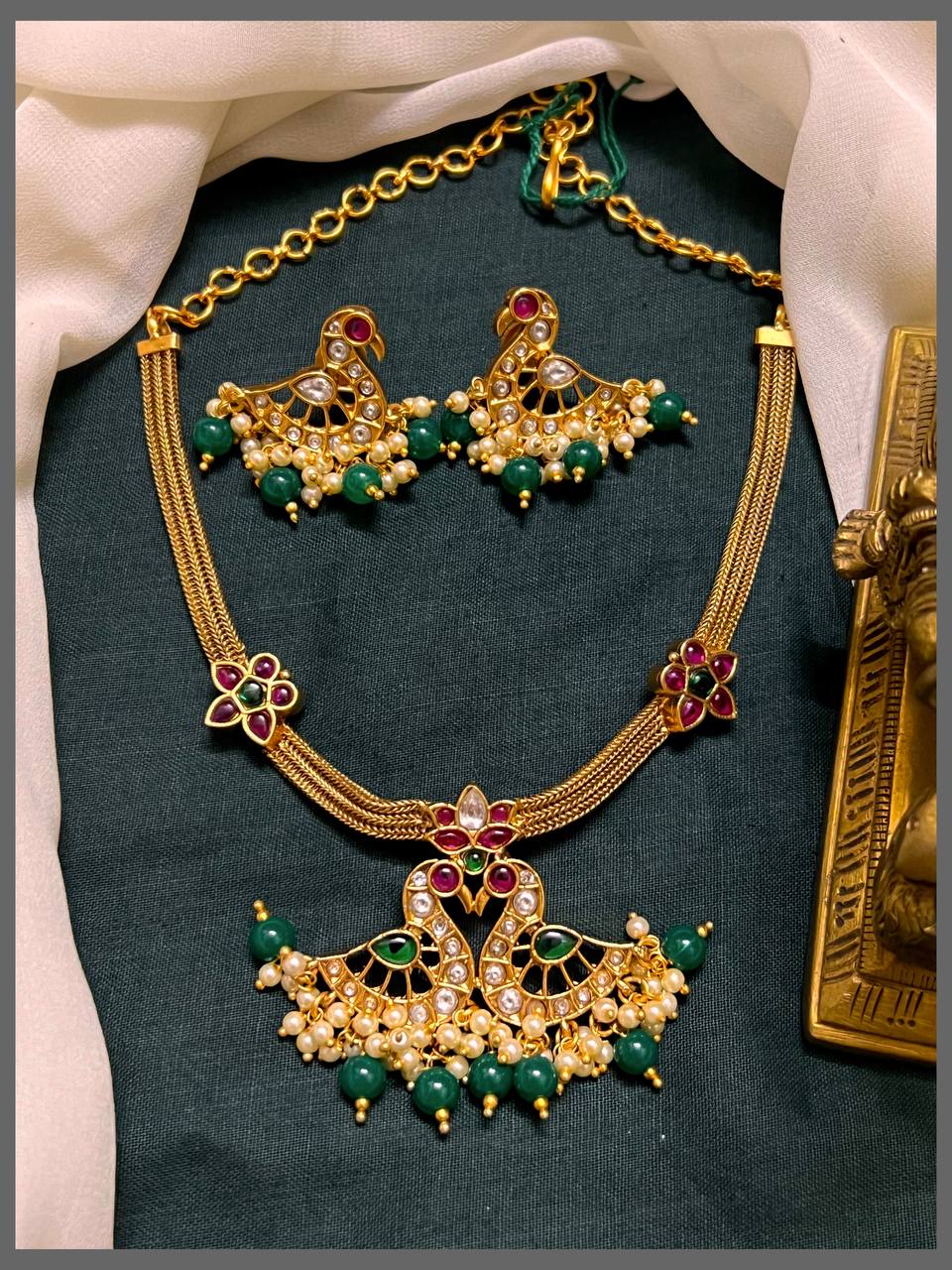 Nanu Chain With Swan Pendant - NN00672