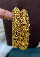 Nakshi Temple collection Screw Open Bangles - BG00629