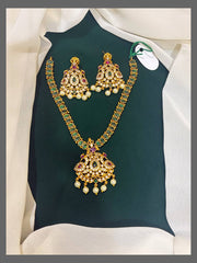 MultiColor Necklace In Nakshi - NN00379