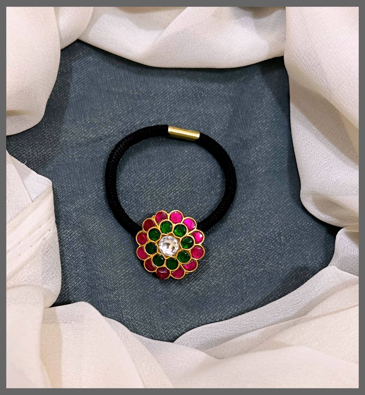 Multi Flower Hair Band - HA00129