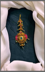 Beautiful Multi Colour Maang Tikka - HA00150