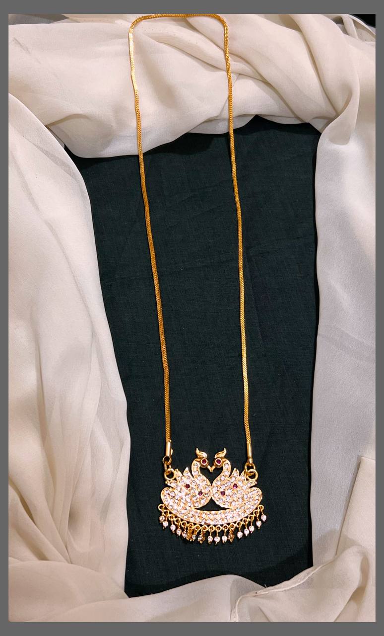 Double Swin Pendant Haram in Nakshi - NH00291