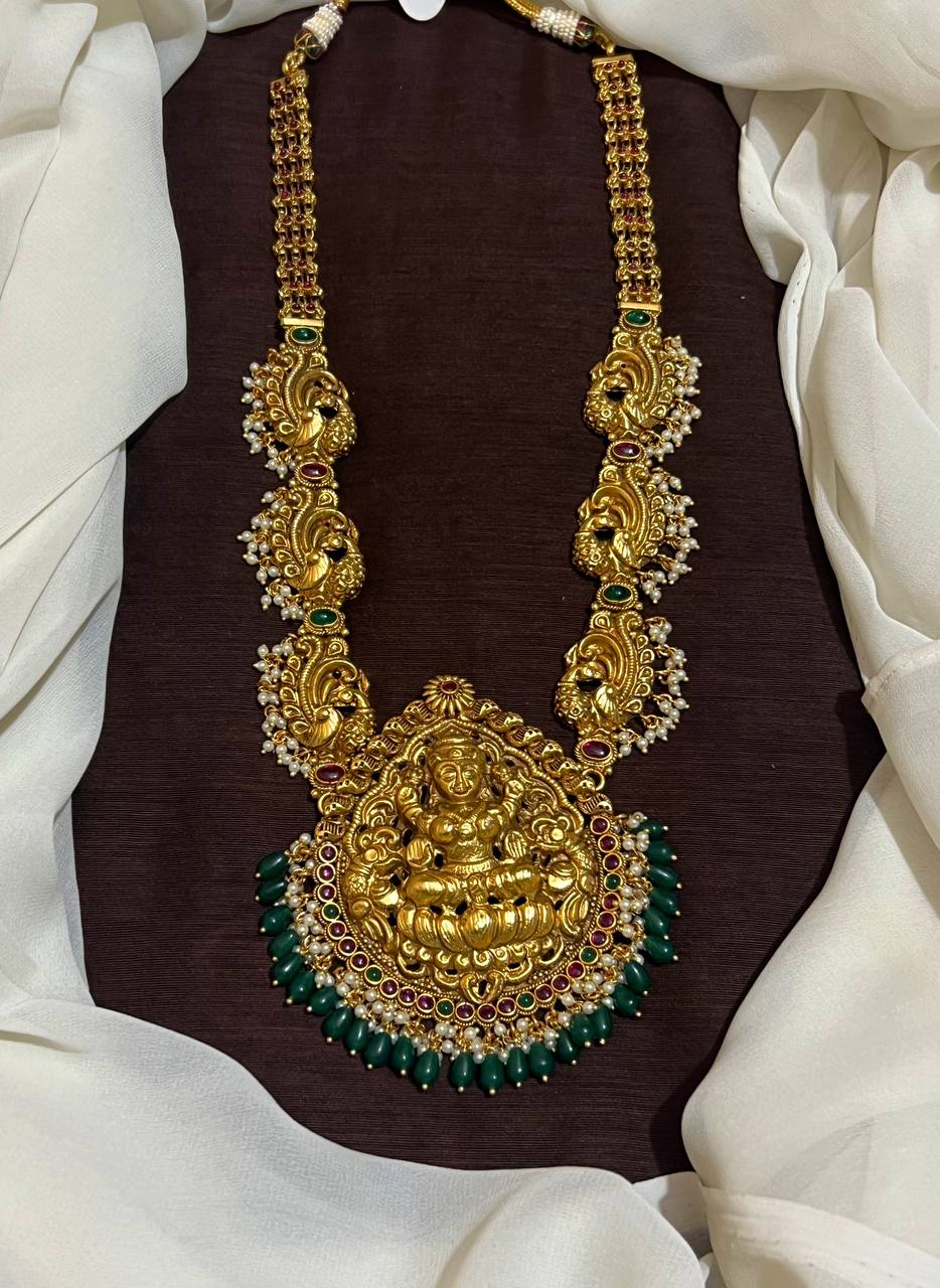 Nakshi Lakshmi Mid Length haram - NH00188