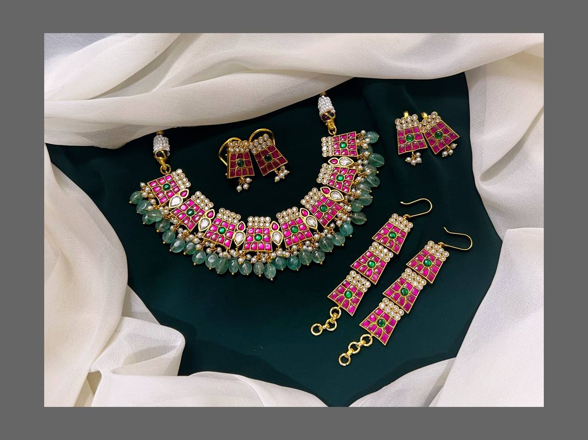 Vintage Collection Full set in Kundan - BR003