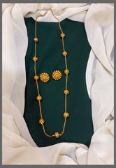 Beautiful Chain With Stud In Nakshi - NN00392