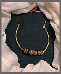 Kante Necklace In Nakshi - NN00628