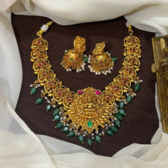 Nakshi Lakshmi Neckalce With Jhumki - NN00915