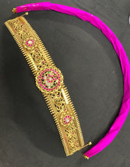 Nakshi Jadau Temple Collection Waist Belt - WB0056