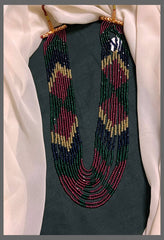 Hug Beautiful 10 layer Crystal Beads Haram - PB00391