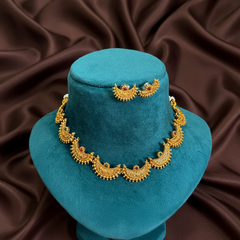 Nakshi Budget Friendly Neckalce With Earrings - NN00910