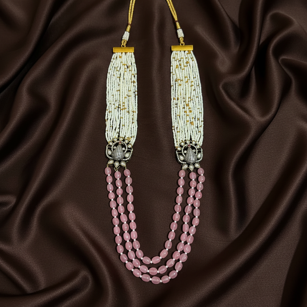 Layer Pearl And Beads Haram - PB00596