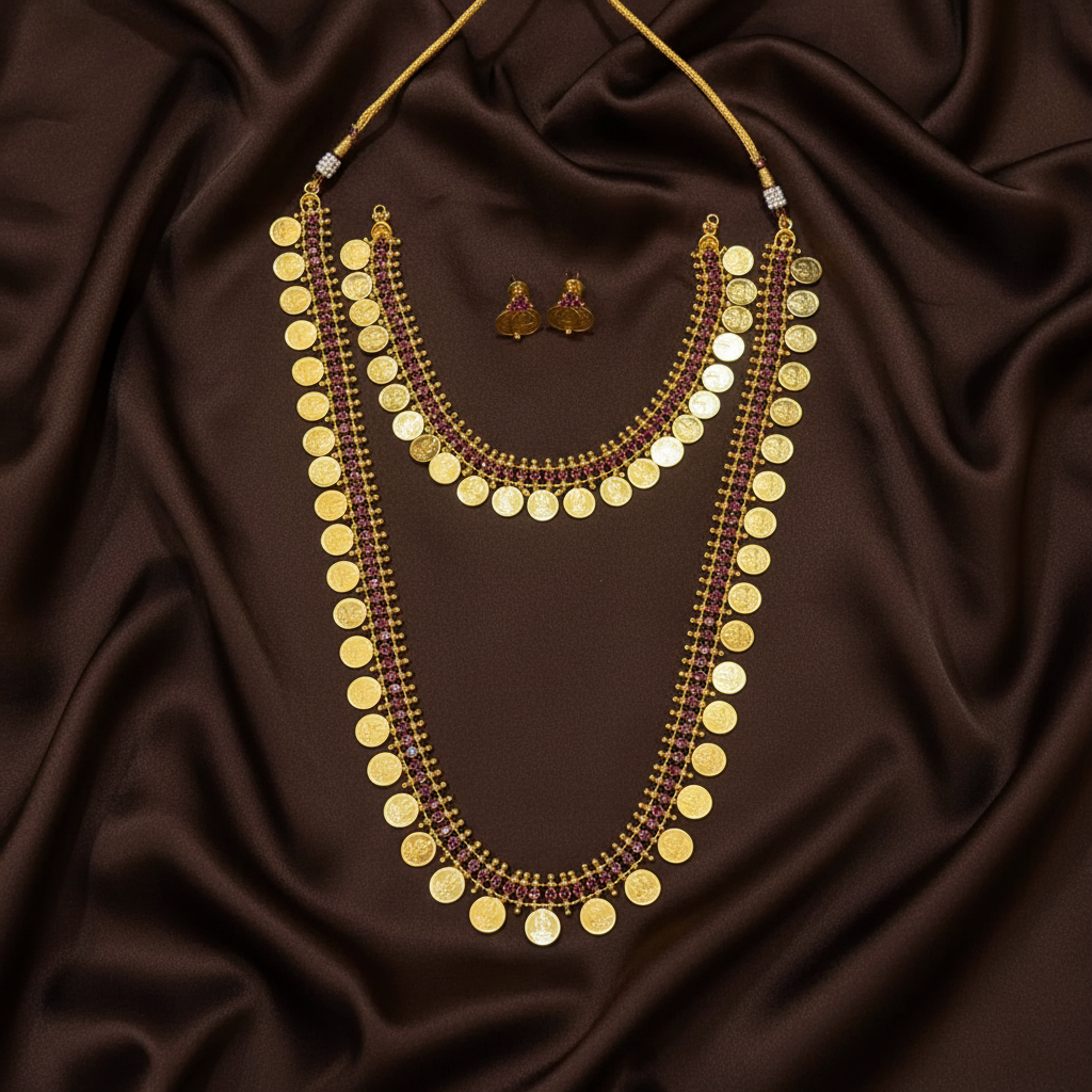 Lakshmi Kasu Gold Finish - BR0069