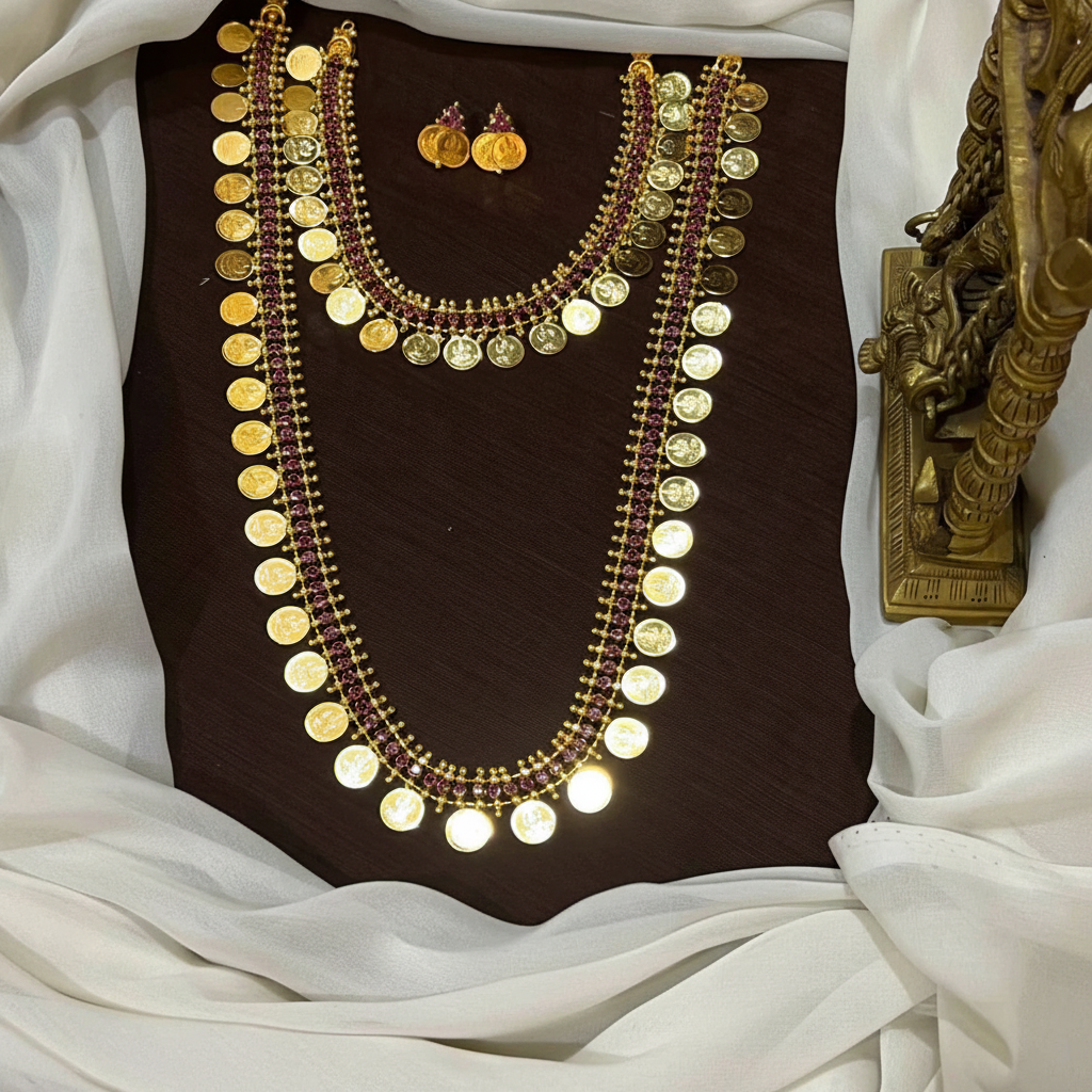 Lakshmi Kasu Gold Finish - BR0069