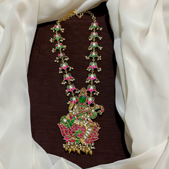 Saraswathi Devi Pendant with Lorus Side Chain - KH0047