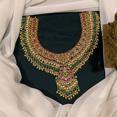 Beautiful Jadau Grand Bridal Necklace -KN0099