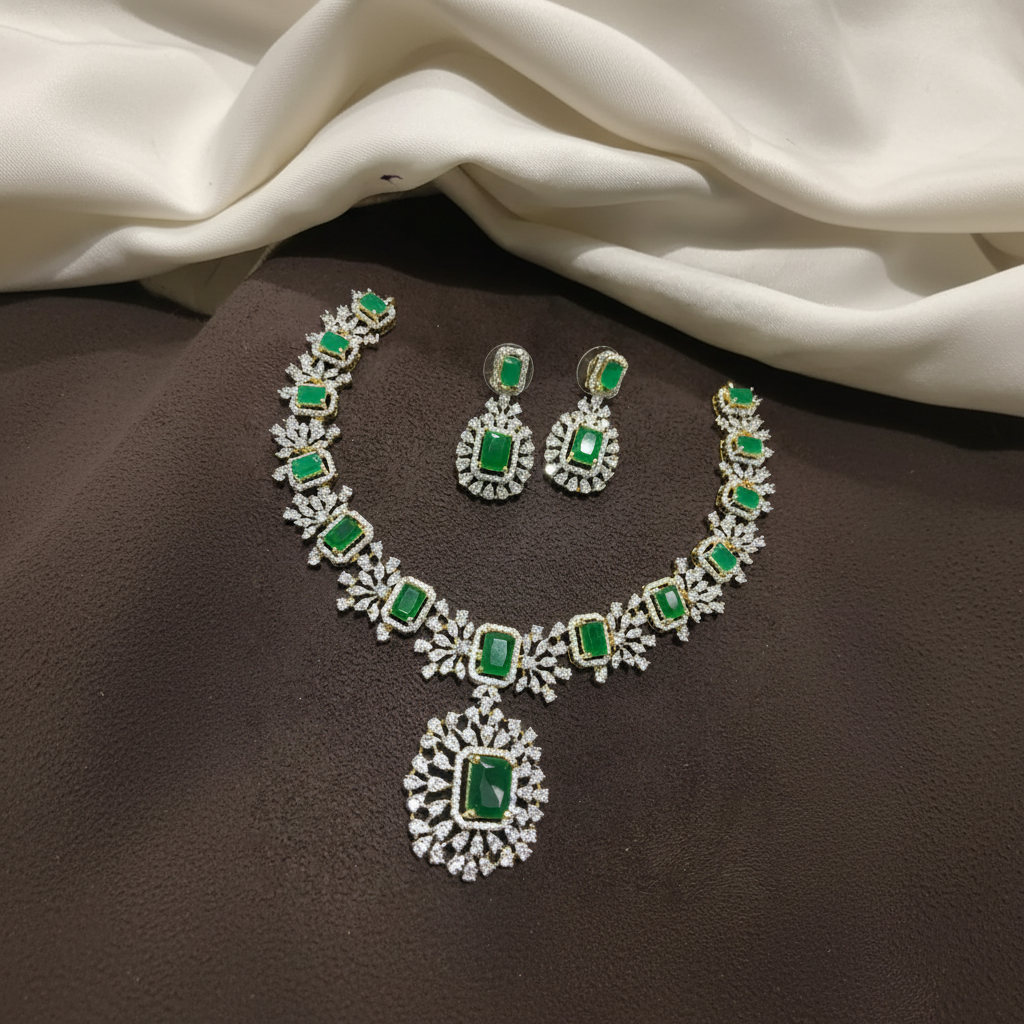Emerald Daimond Set - DN0017