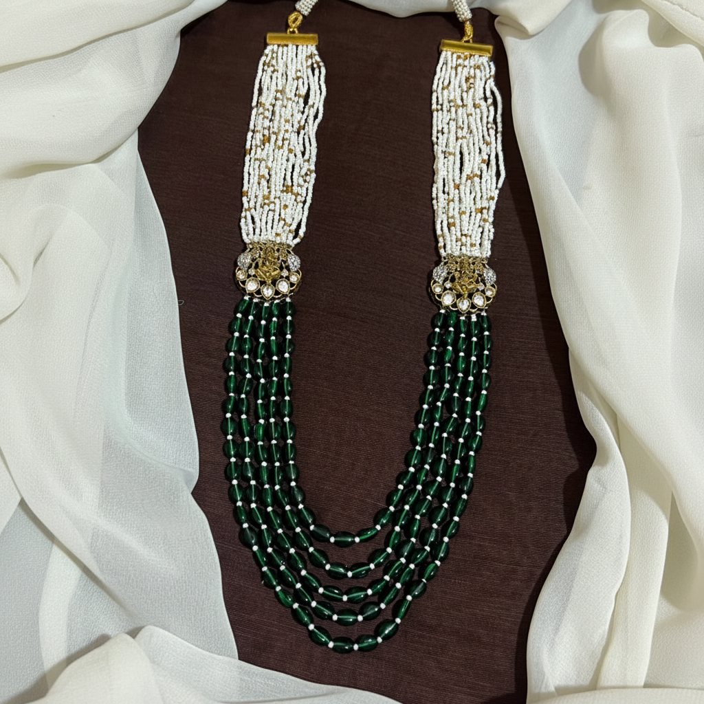 Layer Pearl And Beads Haram - PB00596