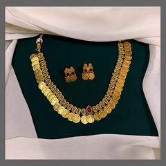 Antique Kasu Lakshmi Necklace - NN00491