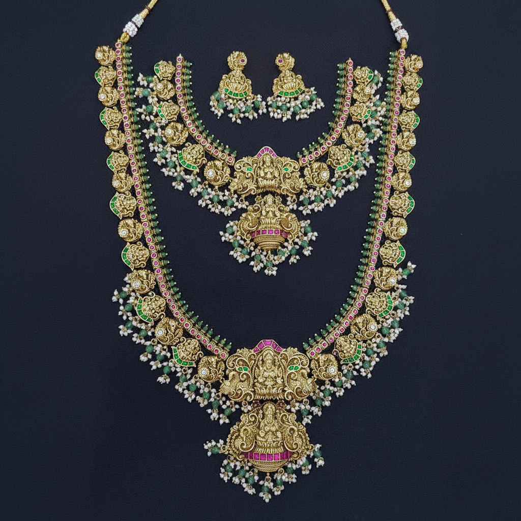 Beautiful Lakshmi Bridal Combo - BC007