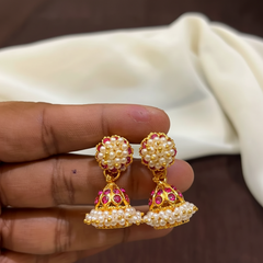 Belli Moda Pearl Jhumki - NE00655
