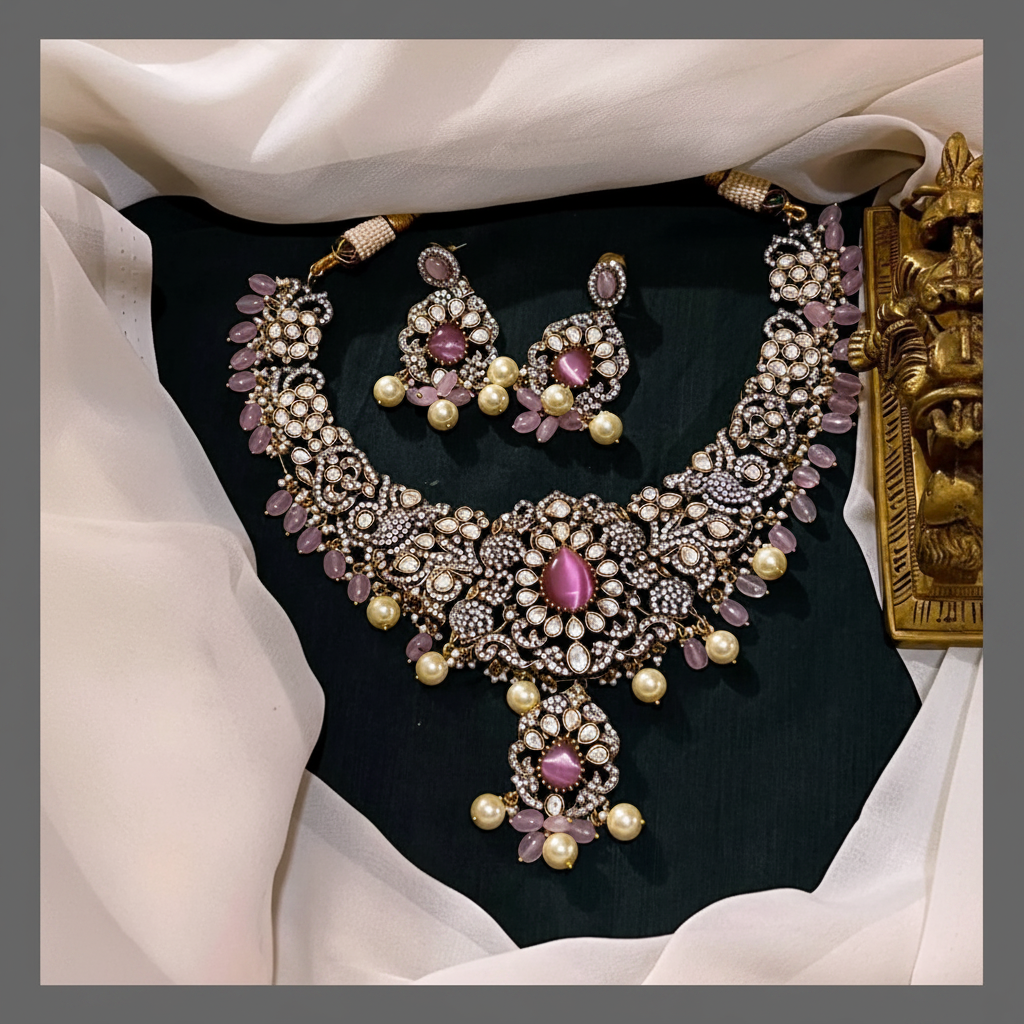 Beautiful Rich Victorian Necklace - VN00149