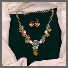 Beautiful Flower Necklace In Victorian - VN0098