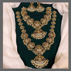Antique Lakshmi and Elepant Bridal Combo - BC0014