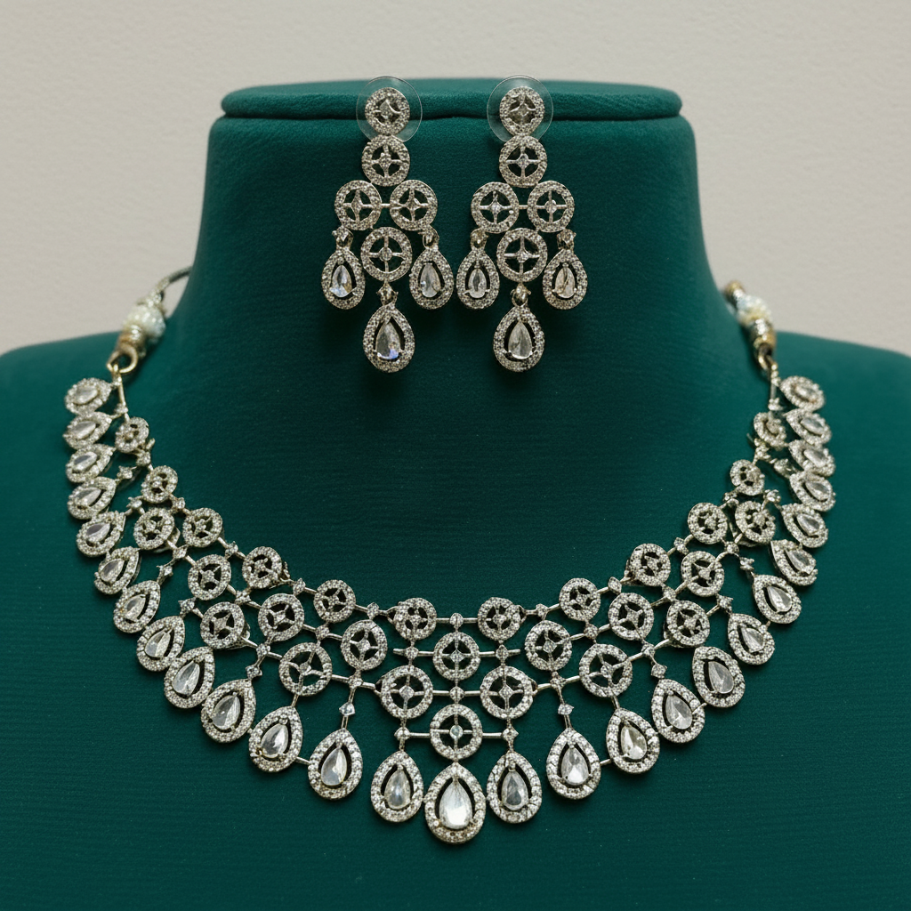 Elegant Diamond Necklace - DN0043