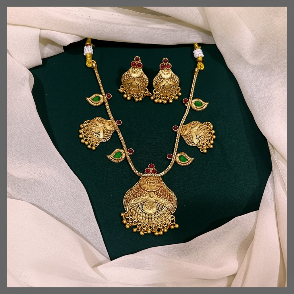 Antique Nakshi Necklace - NN00486