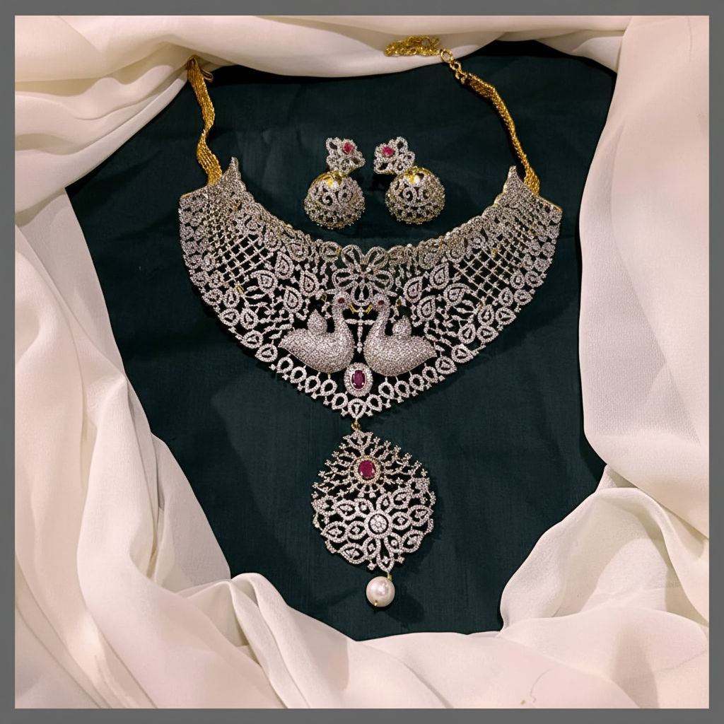 Beautiful Diamond Necklace - DN0049
