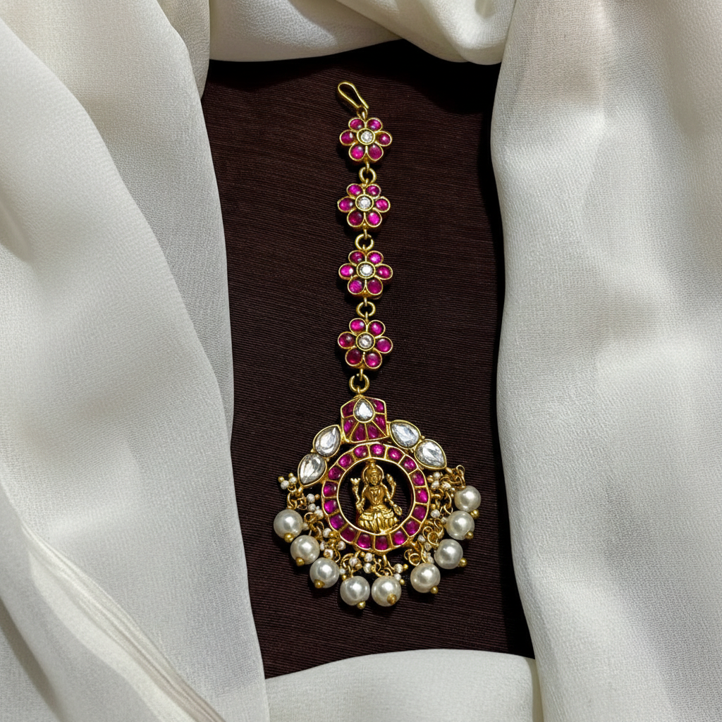 Ruby Jadau Lakshmi Tika - HA00239