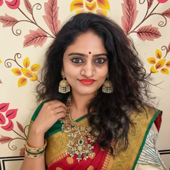 Ambani nakshi Guttipusalu Necklace with Rice pearls - NN0031